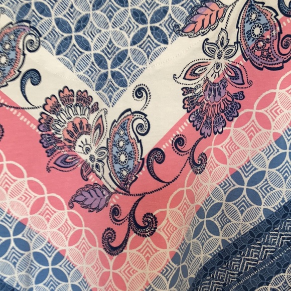 Alfred Dunner print embellished top PL - Picture 17 of 17